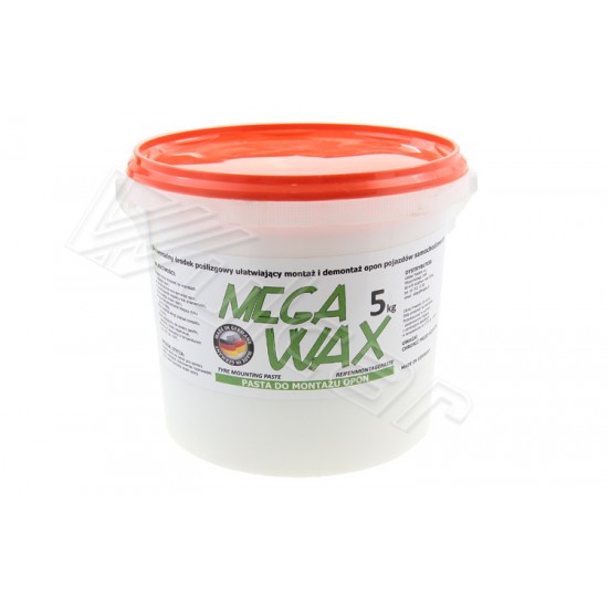 Uniwersalna pasta montażowa do opon MEGA WAX 5kg