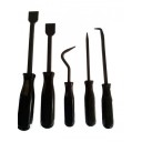Zestaw haczyków i skrobaków kpl 5 szt KB04224