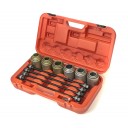 Zestaw tulei do wyciskania łożysk Uniwersalny zestaw do demontażu / wyciskania łożysk i sworznii sworzni KB07007