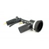 Gun with a brush for a 105L sandblaster with a vacuum cleaner PI-2