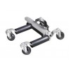 Transport rollers 680kg mobile lift trolley T08015
