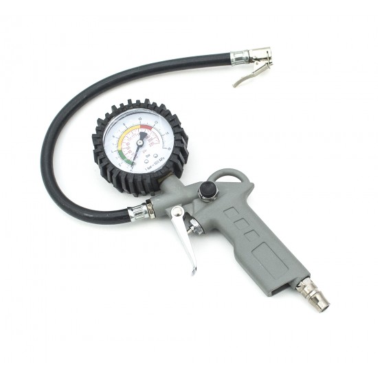 Pumping gun with pressure gauge TCG-001