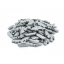 Zinc gravimetric weighers CTX 25g / 100 pieces WB-003-25