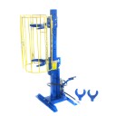Ściągacz hydrauliczno - pneumatyczny sprężyn McPherson 1 Tona stacjonarny z kratką bezpieczeństwa T01402BP