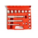 Discs for mounting bearings, aluminum - 17 elements KB09022