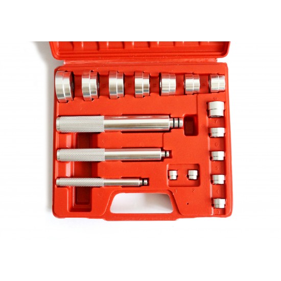 Discs for mounting bearings, aluminum - 17 elements KB09022