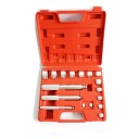 Discs for mounting bearings, aluminum - 17 elements KB09022