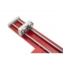 Device for precise measurements of the curvature of the front suspension support pipes - C06/0212