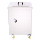 Professional ultrasonic cleaner - capacity 175 l with basket for small items - KBUS1750