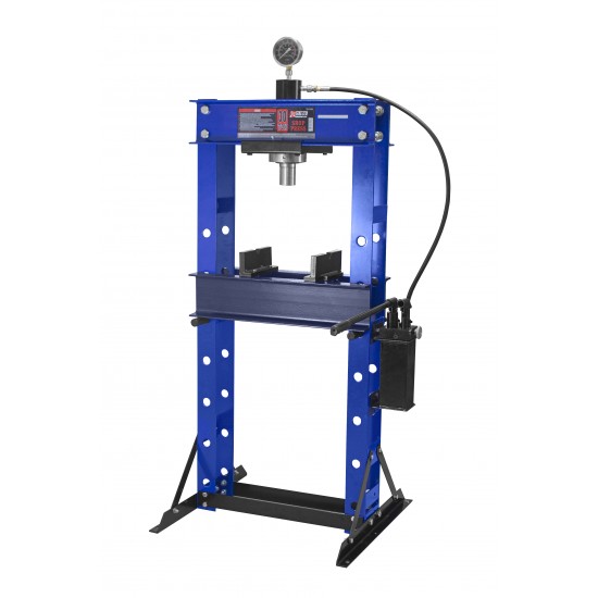 Hydraulic workshop press with pressure gauge T61230