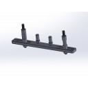 Renault crankshaft pulley locking tool, C01/0256
