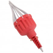 Pneumatic CV joint boot install tool