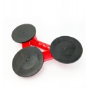 Uchwyt przyssawka do szyb, potrójna, KB10857