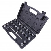 21pc 3/8 Inch Oil Drain Socket Set, KB03949