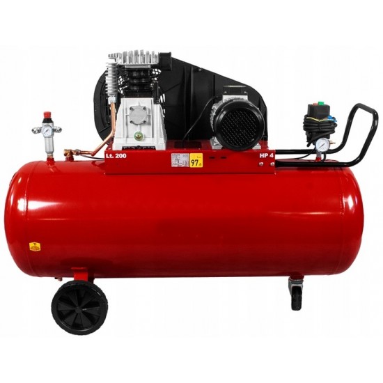 Kompresor tłokowy 200L, 400V KK 530/200