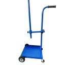 Zlewarka do oleju, mobilna z wózkiem pod beczkę T06401