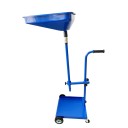 Zlewarka do oleju, mobilna z wózkiem pod beczkę T06401