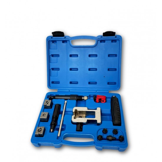 18 Pcs Hydraulic Double-Bender for Brake Lines Fuse Hydraulic Flaring Tools Kit KB02223