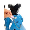 2 pcs. 3T Jack Stand, trestles, workshop stands, supports with security locks, PINs rubber, T51203