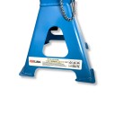 2 pcs. 3T Jack Stand, trestles, workshop stands, supports with security locks, PINs rubber, T51203