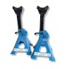 2pc of 3T jack stands, workshop stands, supports with locks and safety rubber, T51203