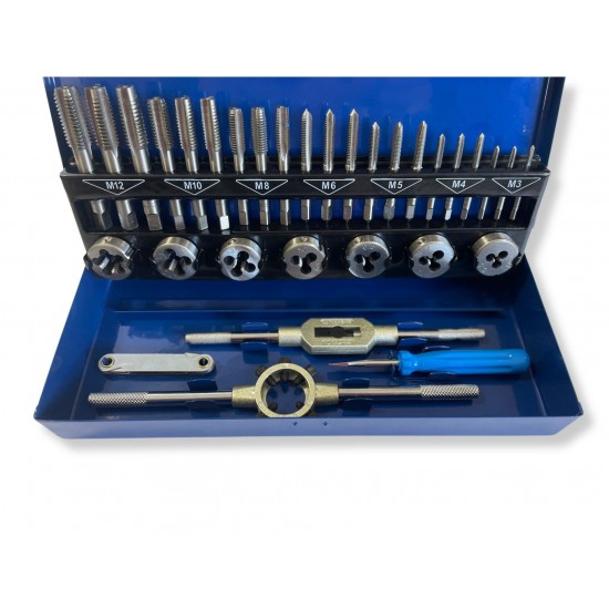 32 PIECES METRIC TAP AND DIE SET KB10750