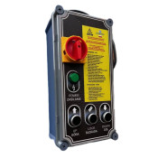 Two post automatic electrohydraulic lift with overhead cross beam QJY 4.0-D6B