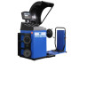 Semi-automatic balancing machine 28", with a lift for truck wheels, LED monitor CASB5610
