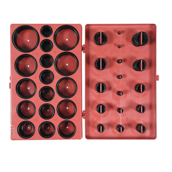 O-RINGS rubber set of 419 pcs. mix sizes, KB01013