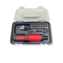 Wkrętak akumulatorowy 1/4" zestaw 27el, KB01067
