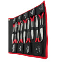 Long Flat Nose and Spark Plug Connector Pliers Set , extra long 9pcs KB01069