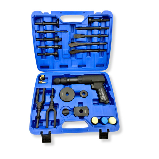 Multi functional repair pneumatic hammer for automotive chassis KBP0001