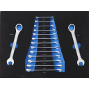 Wózek narzędziowy 7-szufladowy z 290 elementami KBTC290F