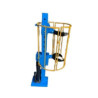 Hydrauliczny ściągacz sprężyn 2T stacjonarny z kratką bezpieczeństwa T01406B