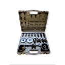 Front wheel bearing removal adapter kit, 21 pieces KB01109