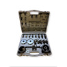 Front wheel bearing removal adapter kit, 21 pieces KB01109