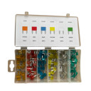 MICRO car fuses, 120 pcs KB01129