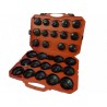 Set for unscrewing oil filters 30 parts KB04048